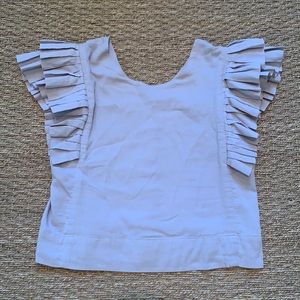 RUFFLED MIRTH BLOUSE
